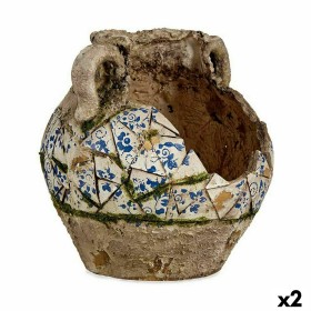 Decorative Garden Figure Vase Polyresin 28,5 x 28 x 28,5 cm (2 Units) by Ibergarden, Figurines - Ref: S3623057, Price: 62,35 ...