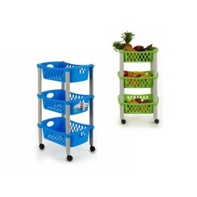 Carrello per Verdure Stefanplast Plastica 40 x 29,5 x 68,5 cm (44 Unidades) di Stefanplast, Ripiani e supporti - Rif: S362306...