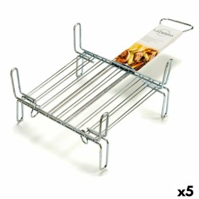 Grill Doppia 25 x 25 cm Acciaio zincato (5 Unità) di La Dehesa, Griglie per cuocere - Rif: S3623087, Prezzo: 30,25 €, Sconto: %