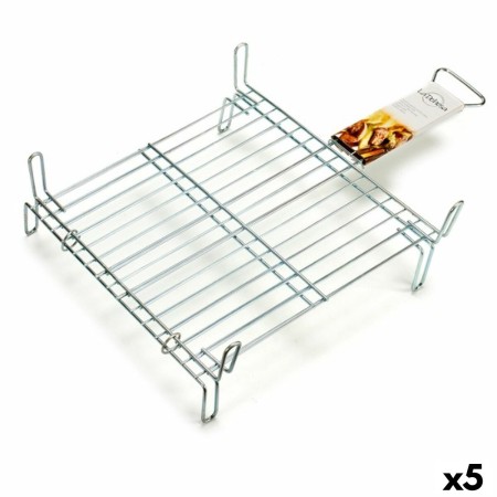 Parrilla Doble 40 x 40 cm Acero zincado (5 Unidades) de La Dehesa, Parrillas - Ref: S3623089, Precio: 50,14 €, Descuento: %