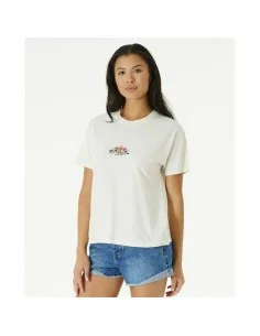 Short Sleeve T-Shirt Rip Curl Stay Wild White | Tienda24 Tienda24.eu