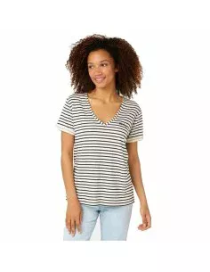 Camiseta de Manga Corta Mujer Adidas M | Tienda24 Tienda24.eu