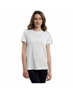 Camiseta de Manga Corta Mujer Reebok Scoop Neck Blanco | Tienda24 Tienda24.eu