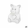 Sparschwein zum Anmalen Schwein aus Keramik 9 x 11,8 x 8,5 cm (12 Stück) | Tienda24 - Global Online Shop Tienda24.eu