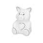 Sparschwein zum Anmalen Schwein aus Keramik 9 x 11,8 x 8,5 cm (12 Stück) | Tienda24 - Global Online Shop Tienda24.eu