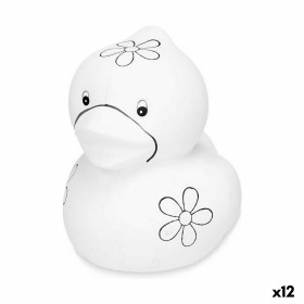 Paint Your Own Money Box Duck 9,2 x 12 x 10,2 cm Ceramic (12 Units) by Pincello, Money Boxes - Ref: S3623120, Price: 21,32 €,...