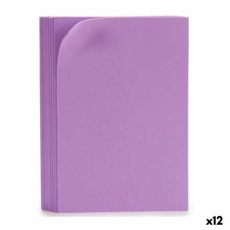 Moosgummi Violett 65 x 0,2 x 45 cm (12 Stück) von Pincello, Tonpapier - Ref: S3623129, Preis: 30,40 €, Rabatt: %