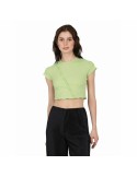 Women’s Short Sleeve T-Shirt 24COLOURS Casual Green | Tienda24 Tienda24.eu