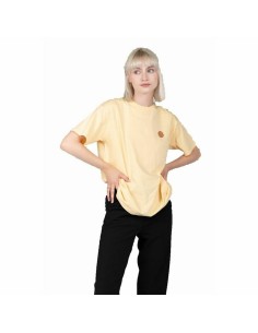 Camisola de Manga Curta Mulher Snoopy Branco | Tienda24 Tienda24.eu