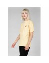 Camisola de Manga Curta Mulher 24COLOURS Casual Amarelo | Tienda24 Tienda24.eu