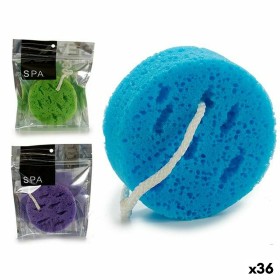 Body Sponge Soap Blue White 19,5 x 12 x 1,5 cm (12 Units) | Tienda24 - Global Online Shop Tienda24.eu