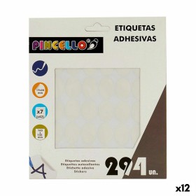 Etiquetas adhesivas Blanco 17 x 24 mm Ovalado (12 Unidades) de Pincello, Etiquetas adhesivas y pegatinas - Ref: S3623261, Pre...