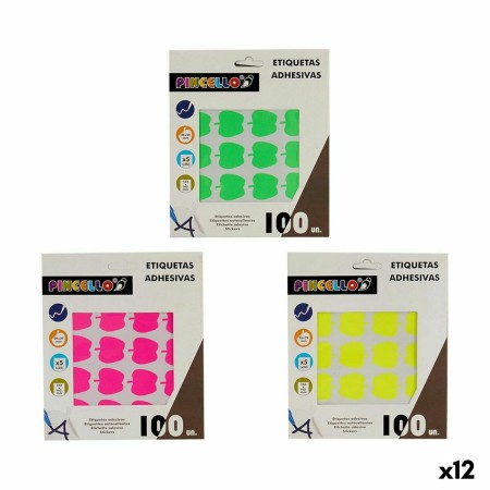 Etiquetas adhesivas Manzana 22 x 49 mm (12 Unidades) de Pincello, Etiquetas adhesivas y pegatinas - Ref: S3623266, Precio: 2,...