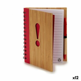 Spiral Notebook with Pen 14 x 18 cm Symbols (12 Units) by Pincello, Wirebound Notebooks - Ref: S3623273, Price: 21,66 €, Disc...