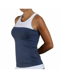 Camiseta de Tirantes Mujer Bullpadel Lugar Pádel Gris | Tienda24 Tienda24.eu