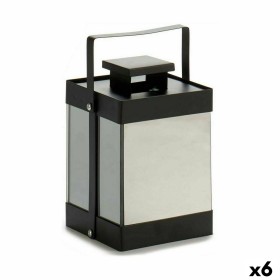 Lanterna LED Preto Espelho 12,5 x 18,5 x 12,5 cm (6 Unidades) de Gift Decor, Postes de iluminação - Ref: S3623326, Preço: 60,...