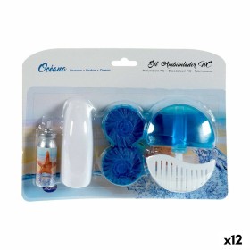 Set di deodoranti per ambienti WC Oceano (12 Unità) di BigBuy Home, Spray profumati per la stanza - Rif: S3623391, Prezzo: 24...