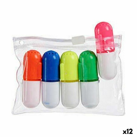 Set de Marcadores Fluorescentes Estuche (12 Unidades) de Pincello, Subrayadores - Ref: S3623408, Precio: 9,75 €, Descuento: %