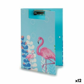 Folder A4 Pink flamingo Clip (12 Units) by Pincello, Folders - Ref: S3623427, Price: 16,94 €, Discount: %