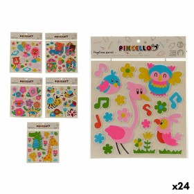 Pegatinas Multicolor 32 x 1 x 38 cm (24 Unidades) de Pincello, Pegatinas - Ref: S3623429, Precio: 23,66 €, Descuento: %