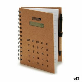 Cahier à Spirales avec Stylo Calculatrice 14 x 18 x 1,5 cm (12 Unités) de Pincello, Cahiers à spirales - Réf : S3623430, Prix...