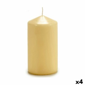 Candle Cream 7 x 13 x 7 cm (4 Units) by Acorde, Candles - Ref: S3623456, Price: 11,42 €, Discount: %