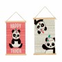 Decoración de Pared Oso Panda 1 x 54 x 33 cm (24 Unidades) de Gift Decor, Frontones decorativos - Ref: S3623467, Precio: 61,3...