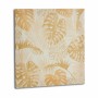 Lienzo Hoja de planta Dorado 28 x 28 x 1,5 cm (36 Unidades) de Gift Decor, Impresiones sobre lienzo - Ref: S3623512, Precio: ...