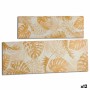 Canvas Leaf of a plant Golden 90 x 30 x 1,5 cm (12 Units) | Tienda24 - Global Online Shop Tienda24.eu