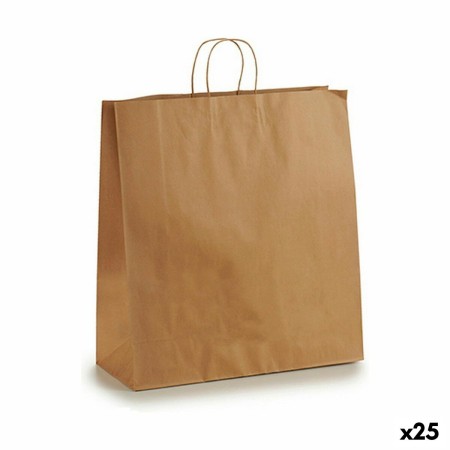 Sac en papier 46 x 16 x 59 cm Marron (25 Unités) de Pincello, Boîtes et sacs cadeaux - Réf : S3623542, Prix : 19,18 €, Remise...