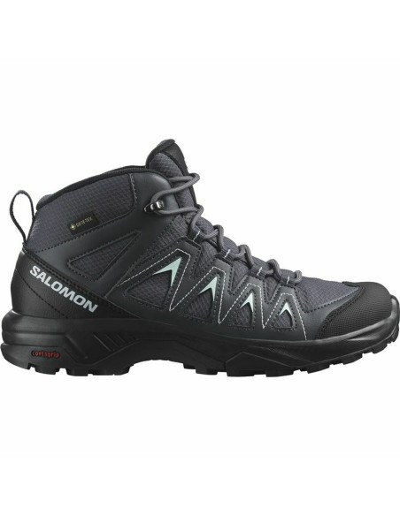 Botas de Montaña Salomon X Braze Mid Gore-Tex Mujer Negro | Tienda24 Tienda24.eu