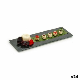 Vassoio per aperitivi Nero Lavagna 30,3 x 0,5 x 10 cm (24 Unità) di Kinvara, Piatti e teglie - Rif: S3623570, Prezzo: 38,47 €...