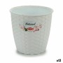 Vaso Stefanplast Bianco Plastica 14 x 13 x 14 cm (12 Unità) di Stefanplast, Cachepot - Rif: S3623597, Prezzo: 19,97 €, Sconto: %