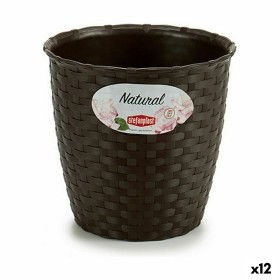 Planter Stefanplast Plastic 14 x 13 x 14 cm (12 Units) by Stefanplast, Cachepots - Ref: S3623598, Price: 19,19 €, Discount: %