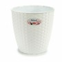 Plantador Stefanplast Branco Plástico 24 x 22,5 x 24 cm (6 Unidades) | Tienda24 - Global Online Shop Tienda24.eu