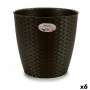 Cache-pot Stefanplast Plastique 29 x 26,5 x 29 cm (6 Unités) de Stefanplast, Cache-pots - Réf : S3623606, Prix : 31,38 €, Rem...