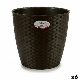 Plantador Stefanplast Plástico 29 x 26,5 x 29 cm (6 Unidades) de Stefanplast, Vasos - Ref: S3623606, Preço: 31,38 €, Desconto: %