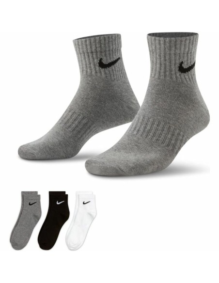 Calzini Sportivi Nike Everyday Lightweight Grigio 3 paia da Nike, Uomo - Ref: S64109233, Precio: 13,38 €, Descuento: %