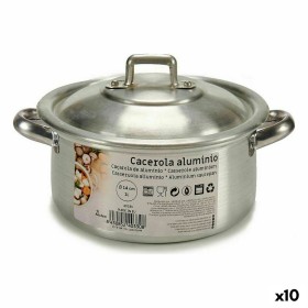 Cacerola Con Tapa Ø 14 cm Plateado Aluminio 1 L (10 Unidades) de Kinvara, Cacerolas - Ref: S3623648, Precio: 41,30 €, Descuen...