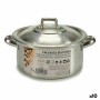 Topf mit Deckel Ø 14 cm Silberfarben Aluminium 1 L (10 Stück) | Tienda24 - Global Online Shop Tienda24.eu