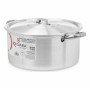 Casseruola con coperchio Argentato Alluminio 8 L (6 Unità) | Tienda24 - Global Online Shop Tienda24.eu