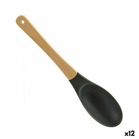 Cuchara para Servir Pasta Negro Rojo Nailon 6 x 32 x 7 cm (12 Unidades) | Tienda24 - Global Online Shop Tienda24.eu