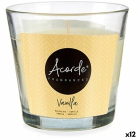 Scented Candle Vanilla (12 Units) by Acorde, Candles - Ref: S3623706, Price: 19,97 €, Discount: %