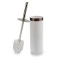 Toilet Brush White Silver Plastic 9,5 x 38,5 x 9,5 cm (6 Units) | Tienda24 - Global Online Shop Tienda24.eu