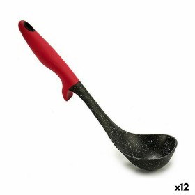 Ladle Nylon Black Red 7 x 30 x 9 cm (12 Units) by BigBuy Home, Serving spoons - Ref: S3623759, Price: 16,60 €, Discount: %