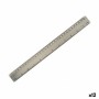 Ruler Aluminium Silver 0,5 x 35,5 x 4 cm (12 Units) by Pincello, Rulers - Ref: S3623767, Price: 5,76 €, Discount: %