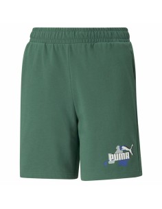 Pantaloncini Sportivi per Bambini Puma Puma Essentials+ Street Art Verde da Puma, Bambino - Ref: S64109285, Precio: 25,33 €, ...