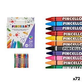 Colori a Cera Jumbo Multicolore Cera (72 Unità) di Pincello, Pastelli a cera - Rif: S3623785, Prezzo: 63,26 €, Sconto: %