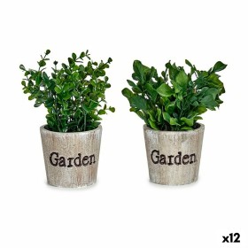 Decorative Plant Plastic 16 x 22 x 16 cm (12 Units) by Ibergarden, Artificial Plants - Ref: S3623801, Price: 61,12 €, Discoun...