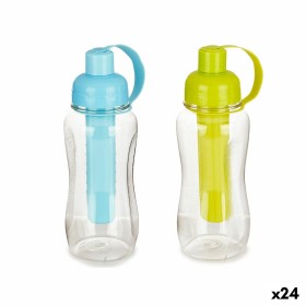 Flasche Versa 1 L Streifen Glas Aluminium 9,8 x 25,1 x 9,8 cm | Tienda24 - Global Online Shop Tienda24.eu